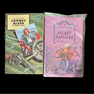 Cowboy Blues and Secret Dangers Books